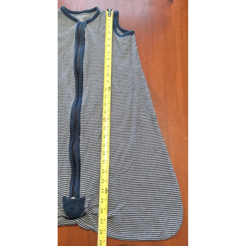 BURT'S BEES Organic Cotton SLEEPSACK 12M Nautical Prep Coastal Baby Eco-Friendly